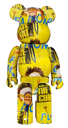 Warhol Basquiat Bearbrick 400% figures: set of 2 (Warhol Basquiat BE@RBRICK)