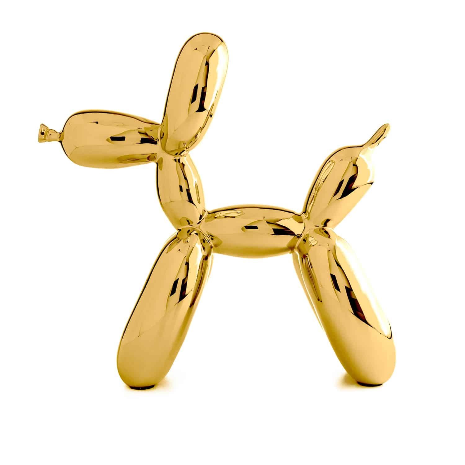 Balloon Dog ( After )  - Gold - Sculpture by After Jeff Koons