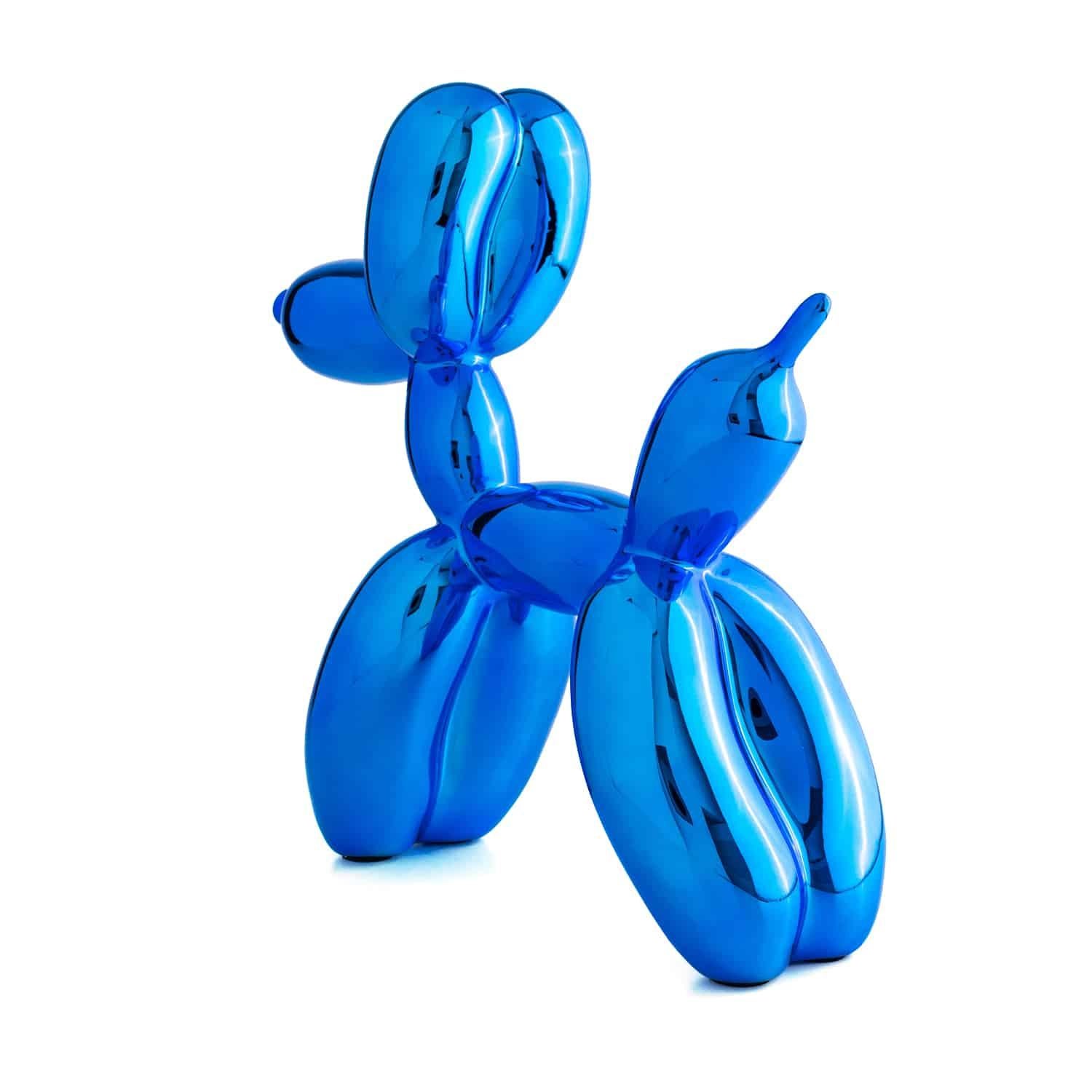 Ballonhund (Nachdem) - Blau (Pop-Art), Sculpture, von After Jeff Koons