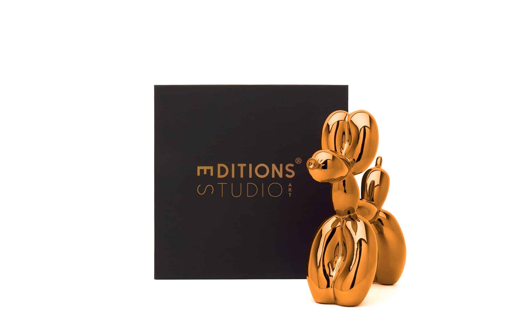 Dog Balloon Dog (d'après) - Orange en vente 4