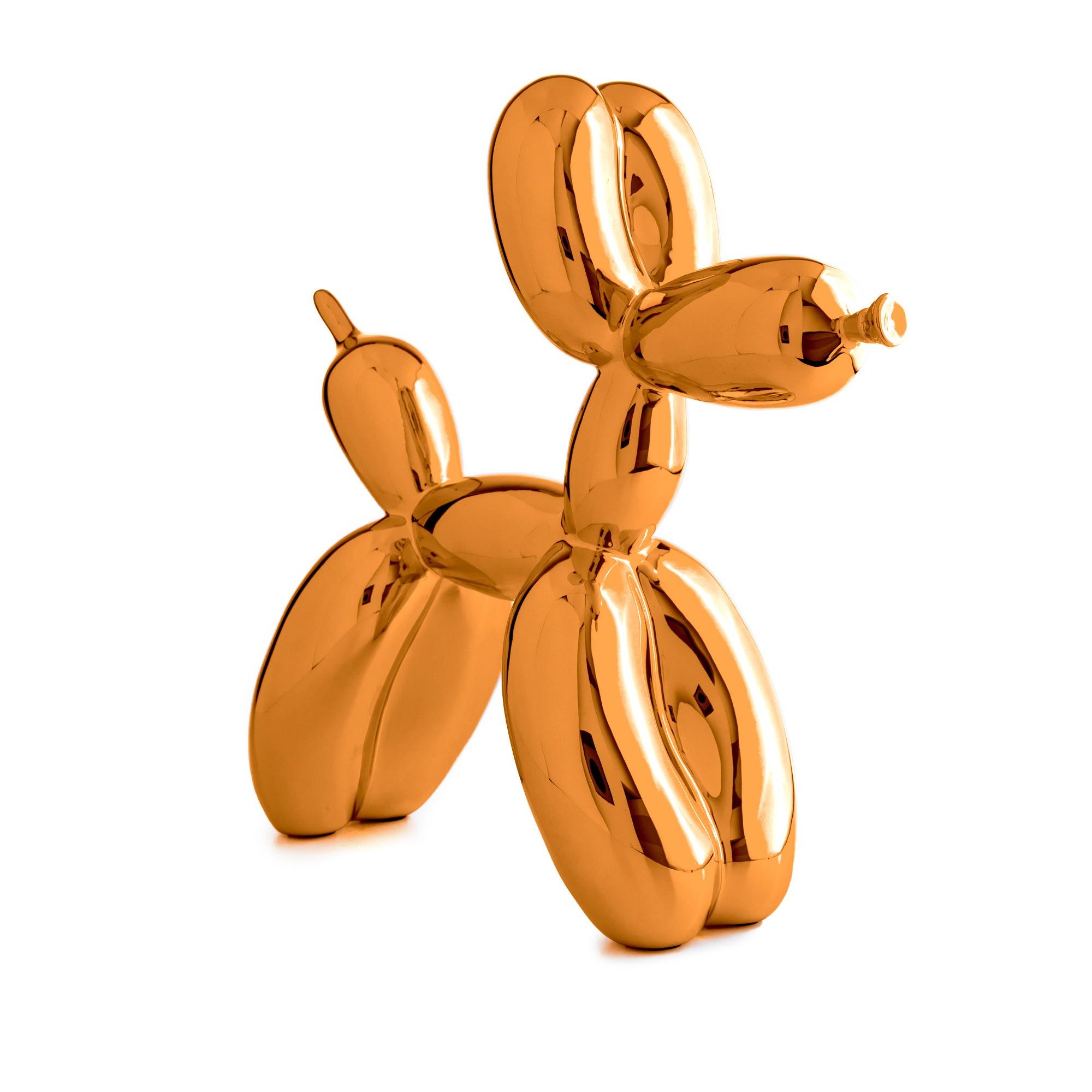 A rare and highly collectible limited re-edition of the iconic “Balloon Dog Orange” sculpture, produced in an exclusive edition of only 500 pieces, following the immensely popular original edition of 999.

Crafted in cold cast resin, this