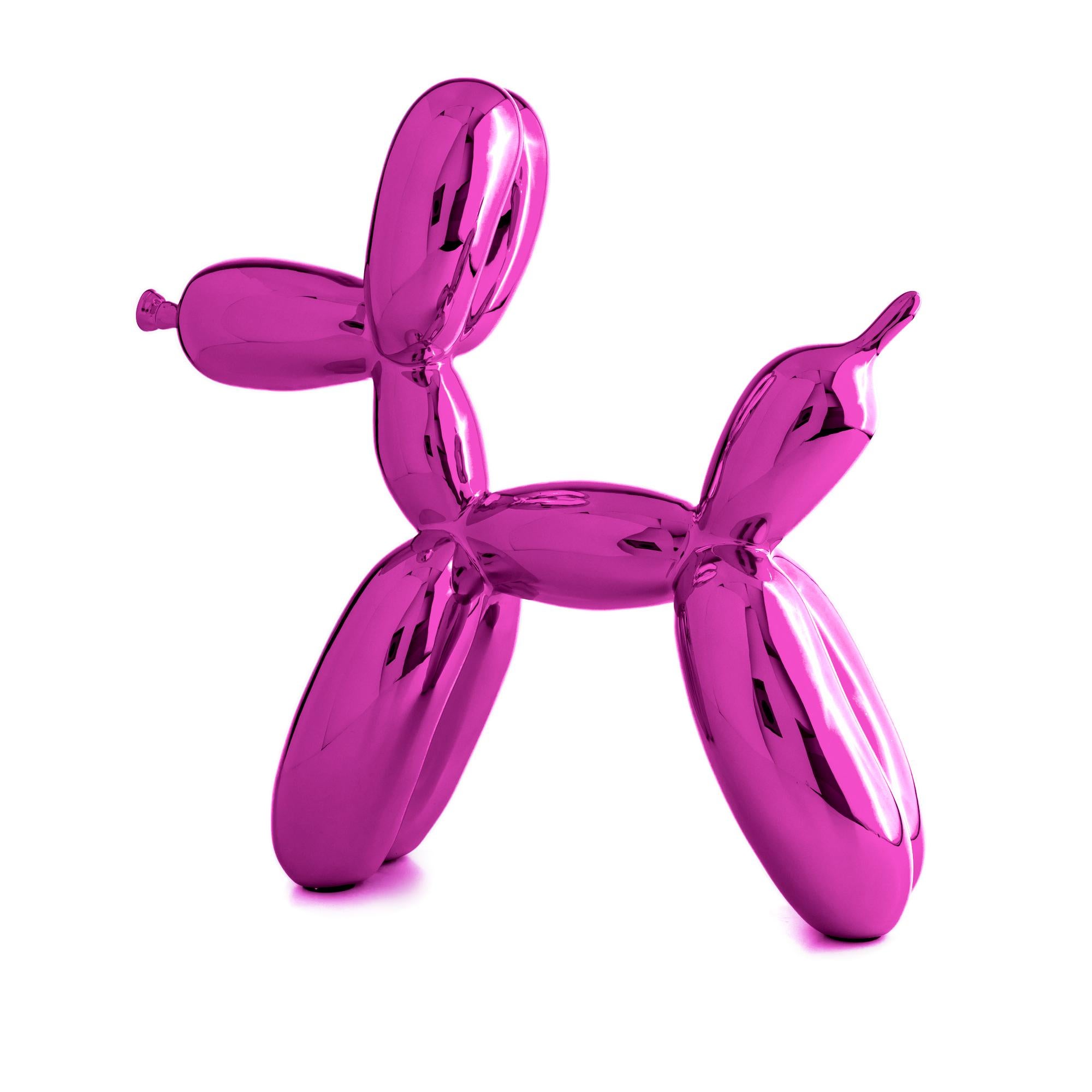 Dog Balloon Dog (D'après) - Rose en vente 8