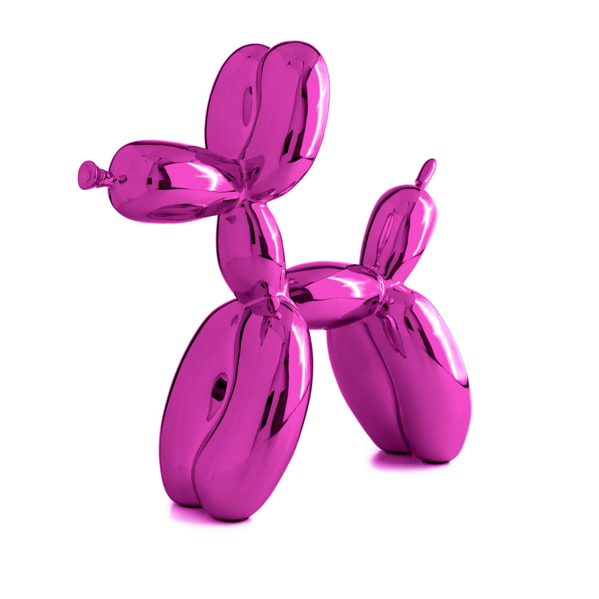 Dog Balloon Dog (D'après) - Rose en vente 11