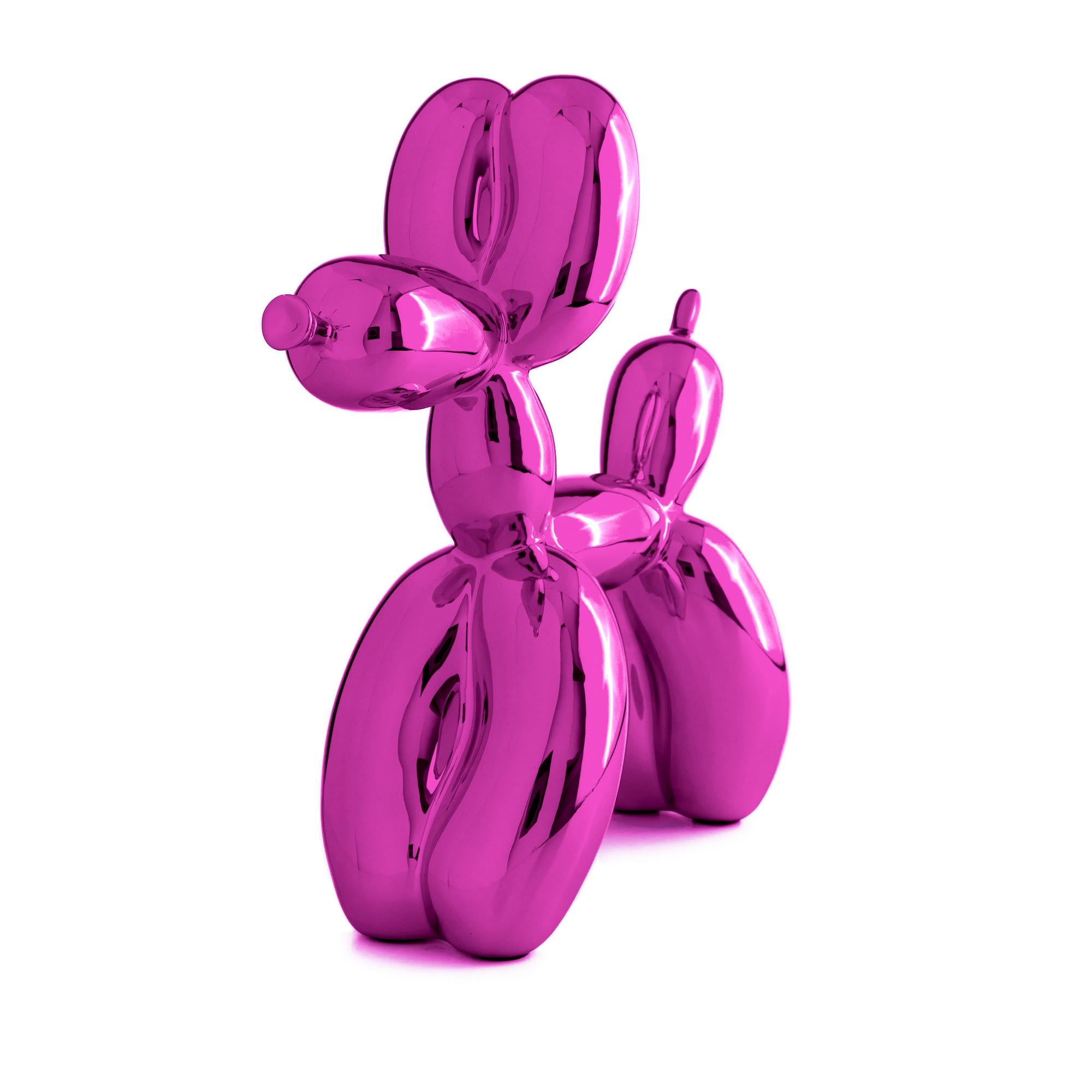 Dog Balloon Dog (D'après) - Rose en vente 12