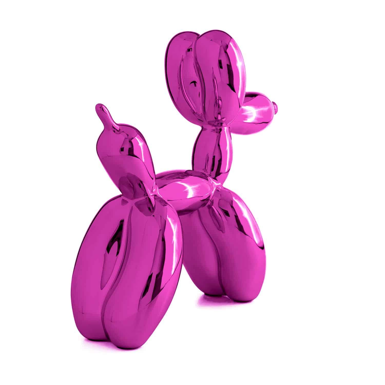 Balloon Dog (After) - Pink - Pop Art Sculpture by After Jeff Koons