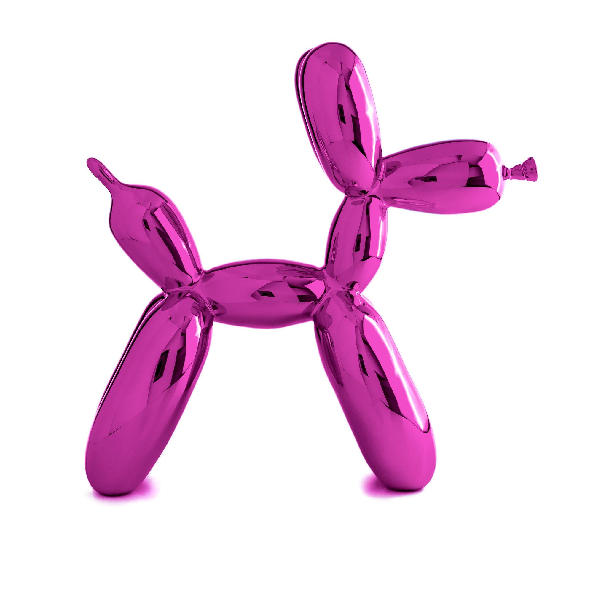 Dog Balloon Dog (D'après) - Rose en vente 1