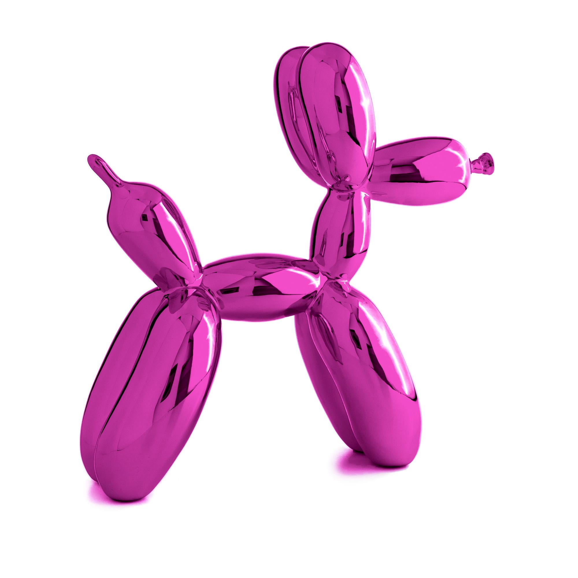 Dog Balloon Dog (D'après) - Rose en vente 2