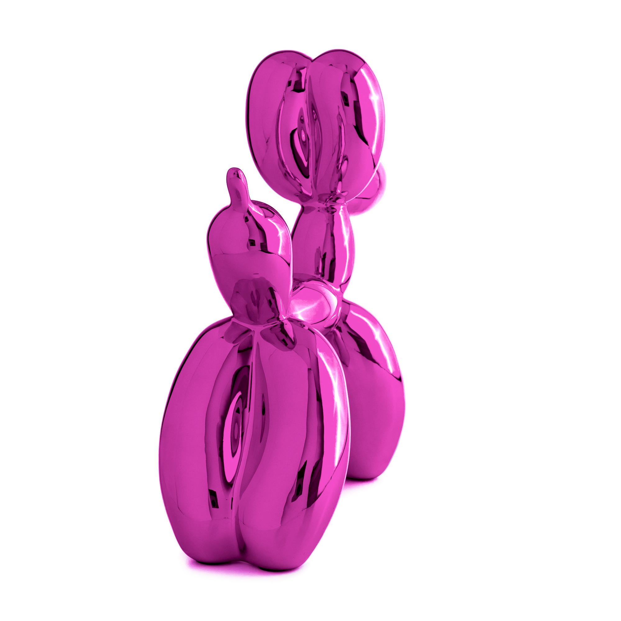 Dog Balloon Dog (D'après) - Rose en vente 4