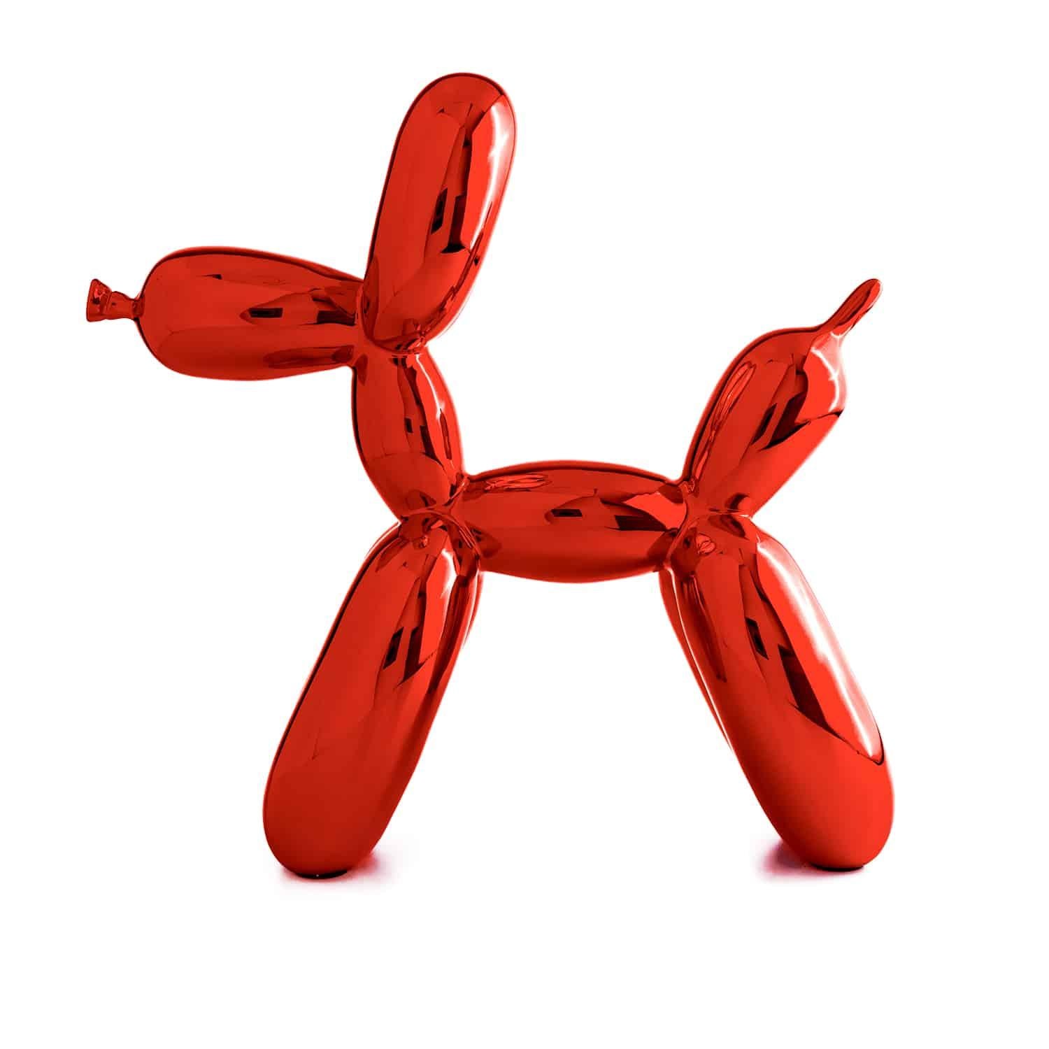 Balloon Dog (After) -  Red - Sculpture by After Jeff Koons