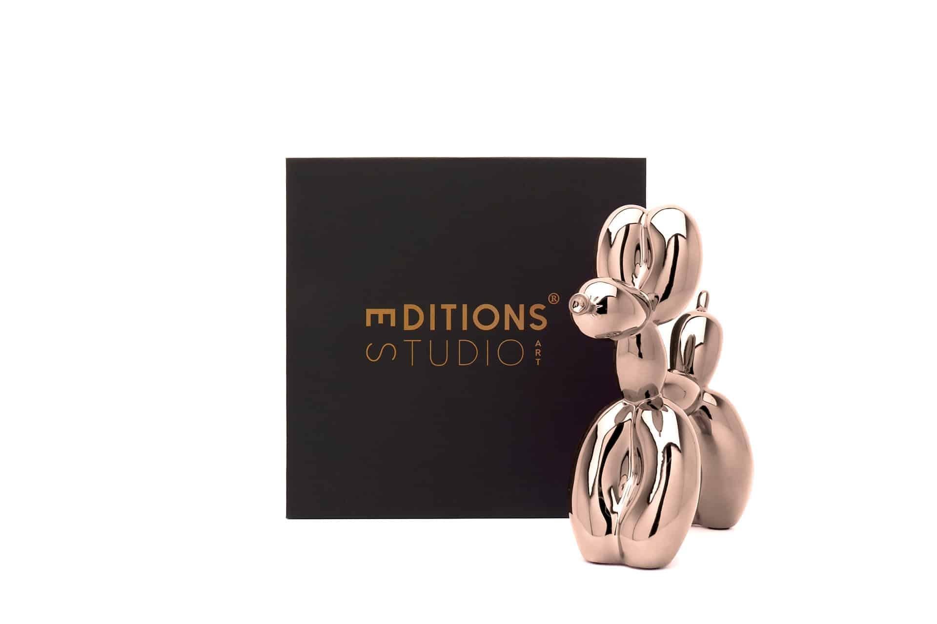 Balloon Dog ( After ) - Rosé Gold For Sale 3