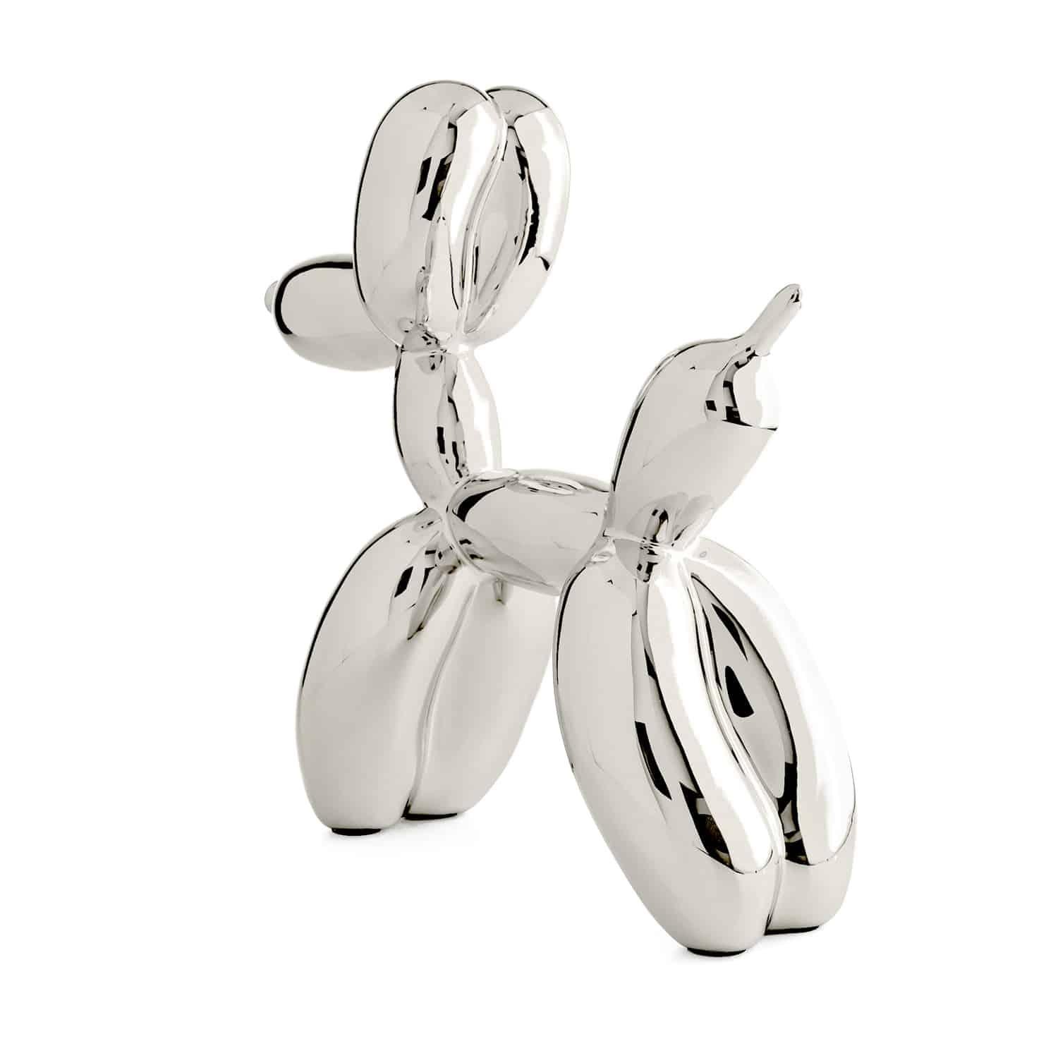 Cane con palloncino (dopo) - A. Silver - Sculpture Pop Art di After Jeff Koons