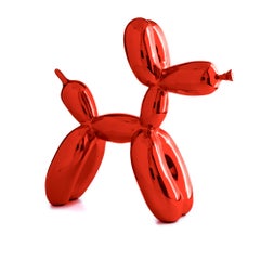 Balloon Dog Red ( After Jeff Koons ), Cold Cast Resin