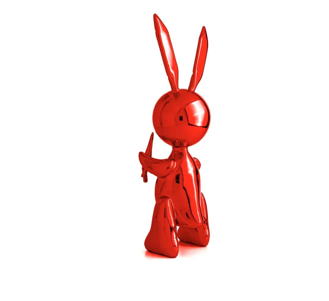 Ballon-Kaninchen XL - Rot im Angebot 1