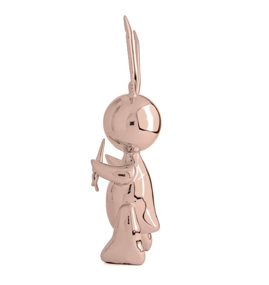 Balloon Rabbit XL - Rosé Gold en vente 1