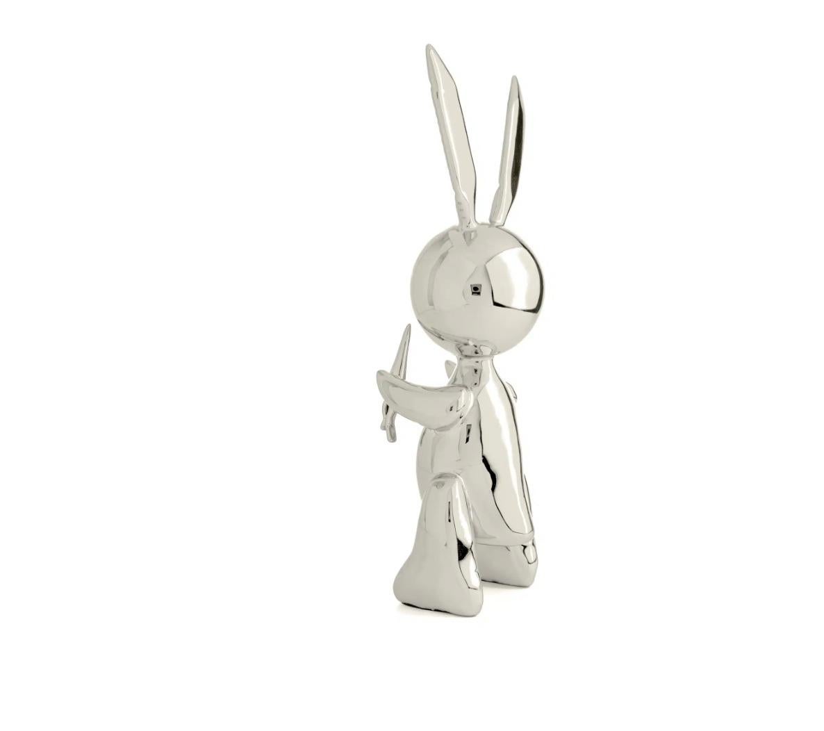 Ballon-Kaninchen XL - Silber im Angebot 1