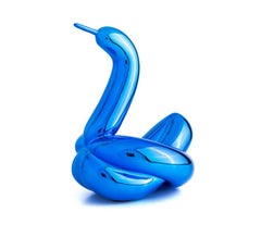 Balloon Swan ( After )  - Bleu 