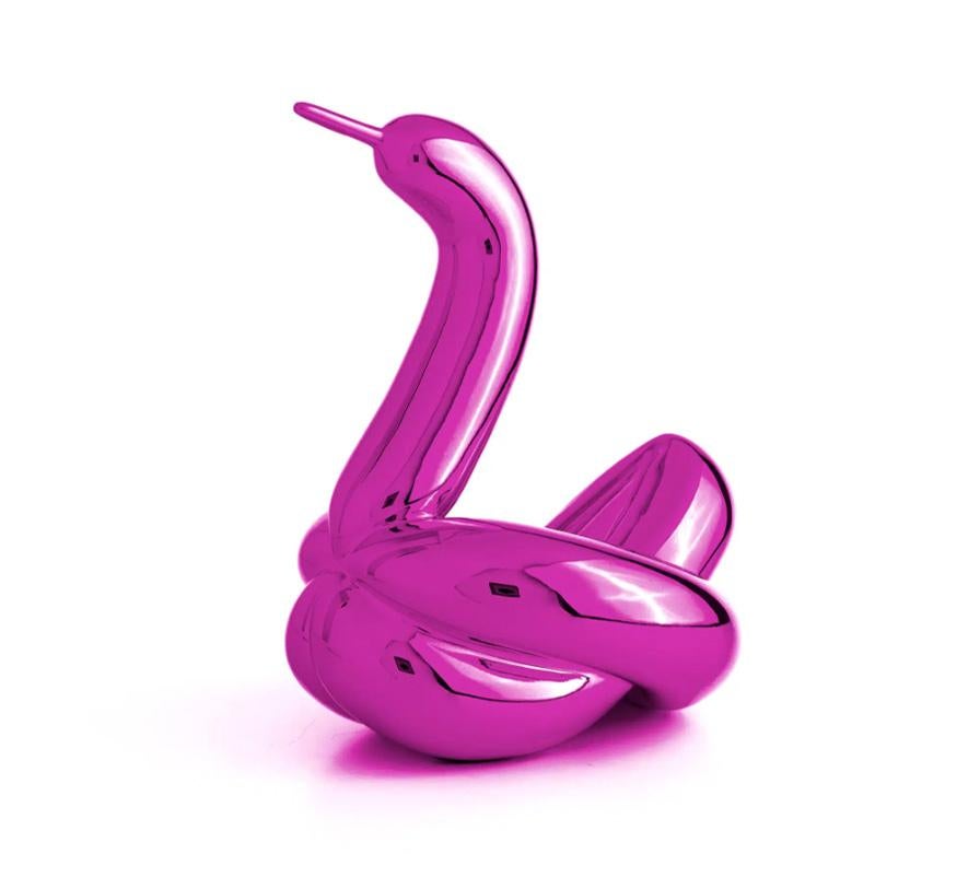 Balloon Swan ( After )  - Pink