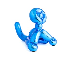 Blue Balloon Monkey Sculpture, Limited Edition, After Jeff Koons