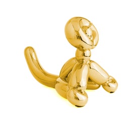 Gold Balloon Monkey Sculpture, Limited Edition, After Jeff Koons
