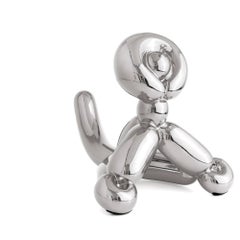 Silver Balloon Monkey Sculpture, Limited Edition, After Jeff Koons