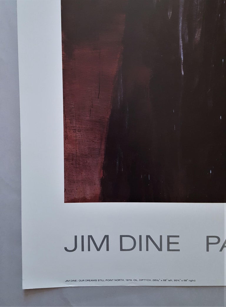 Jim Dine Paintings: Pace Gallery - Black Figurative Print by (after) Jim Dine