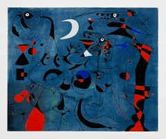 Joan Miro (after) Plate III from 1959 Constellations