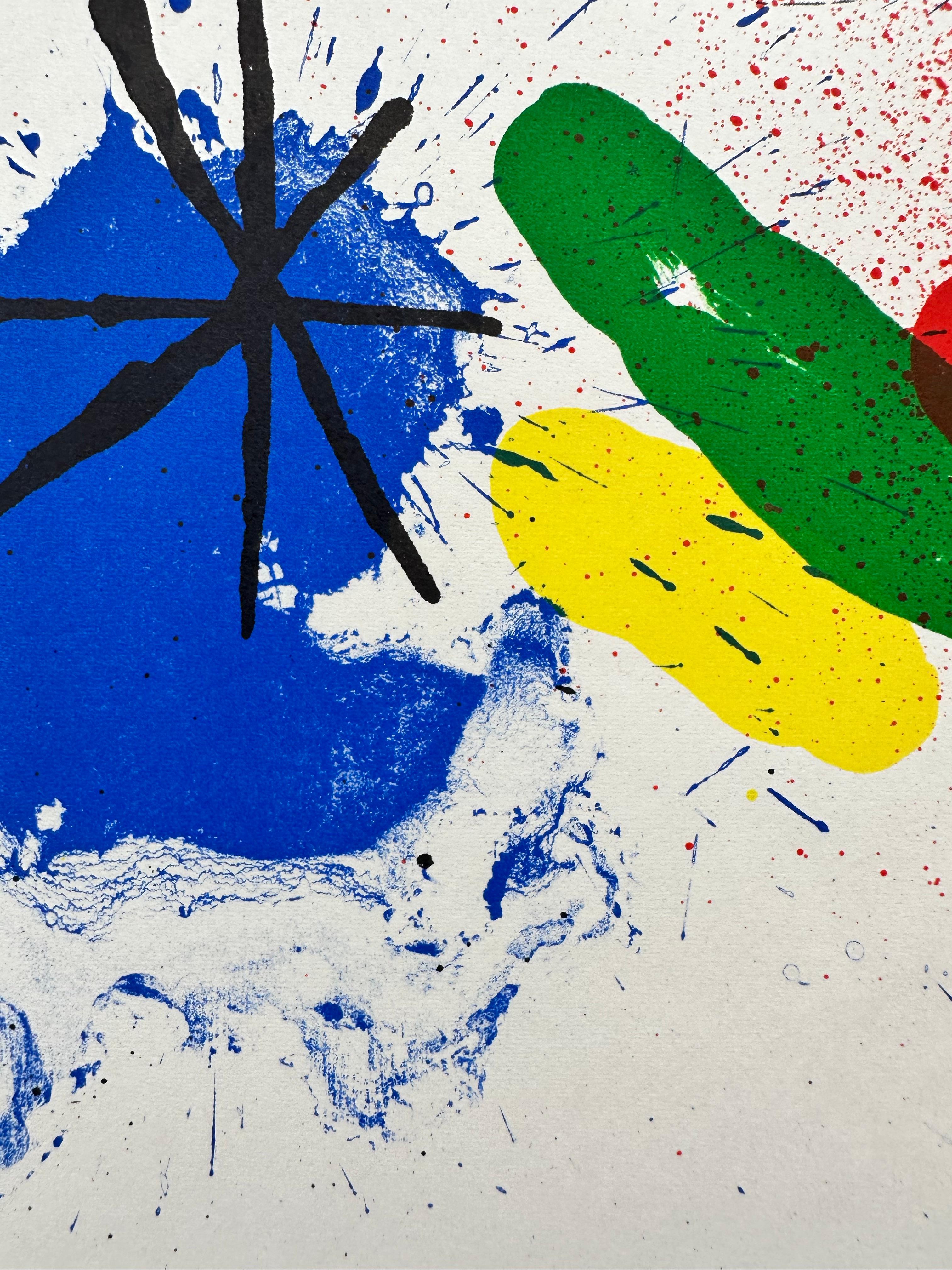 Affiche d'exposition de Philadelphie de 1966 - Surréalisme Print par (after) Joan Miró