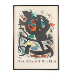 1969 Miro Pasadena Art Museum Mourlot Litho