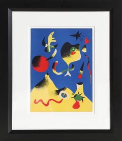Air from Verve, Joan Miro Lithograph 1937