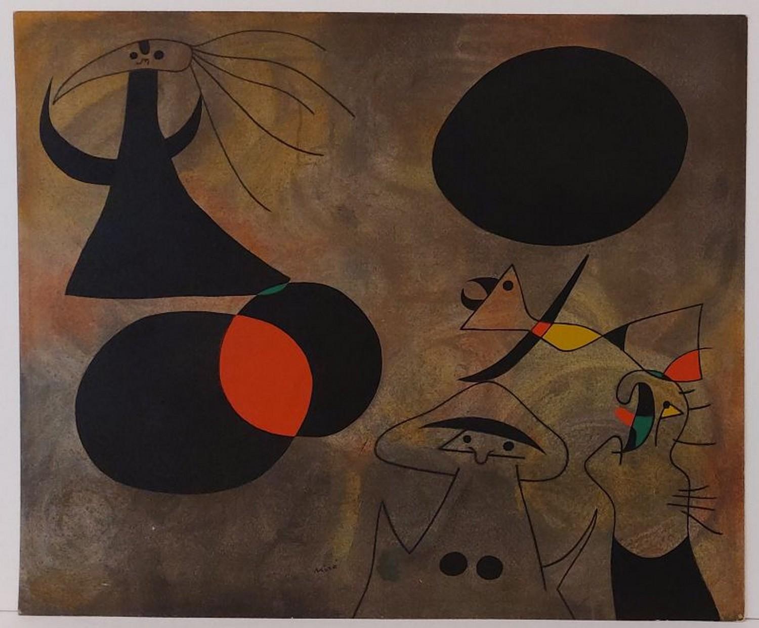 Constellations: the sunrise  - Print by (after) Joan Miró