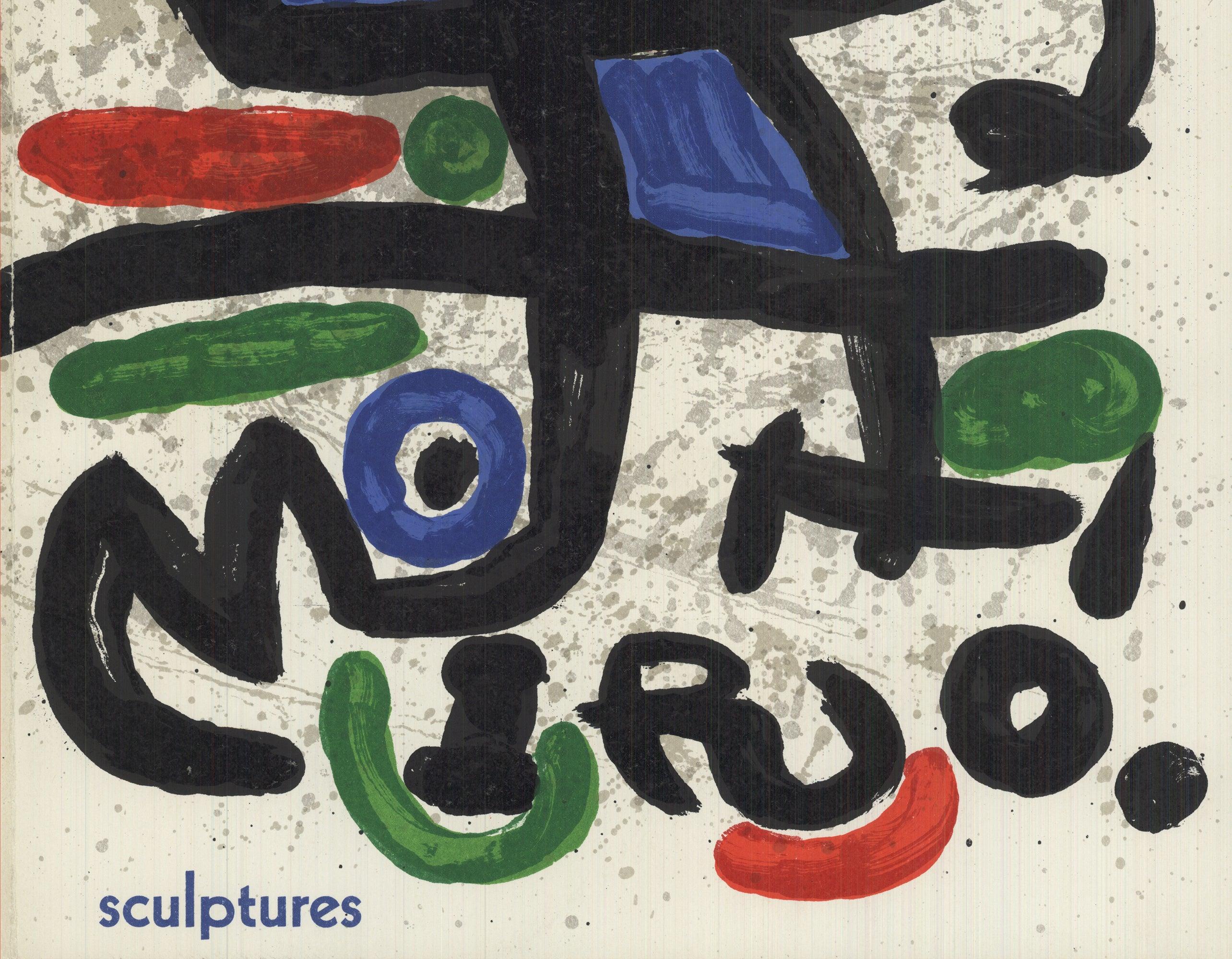 Derriere le Miroir, no. 186, COVER ONLY - Print by (after) Joan Miró