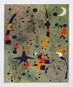 Joan Miro (after) Plate X from 1959 Constellations