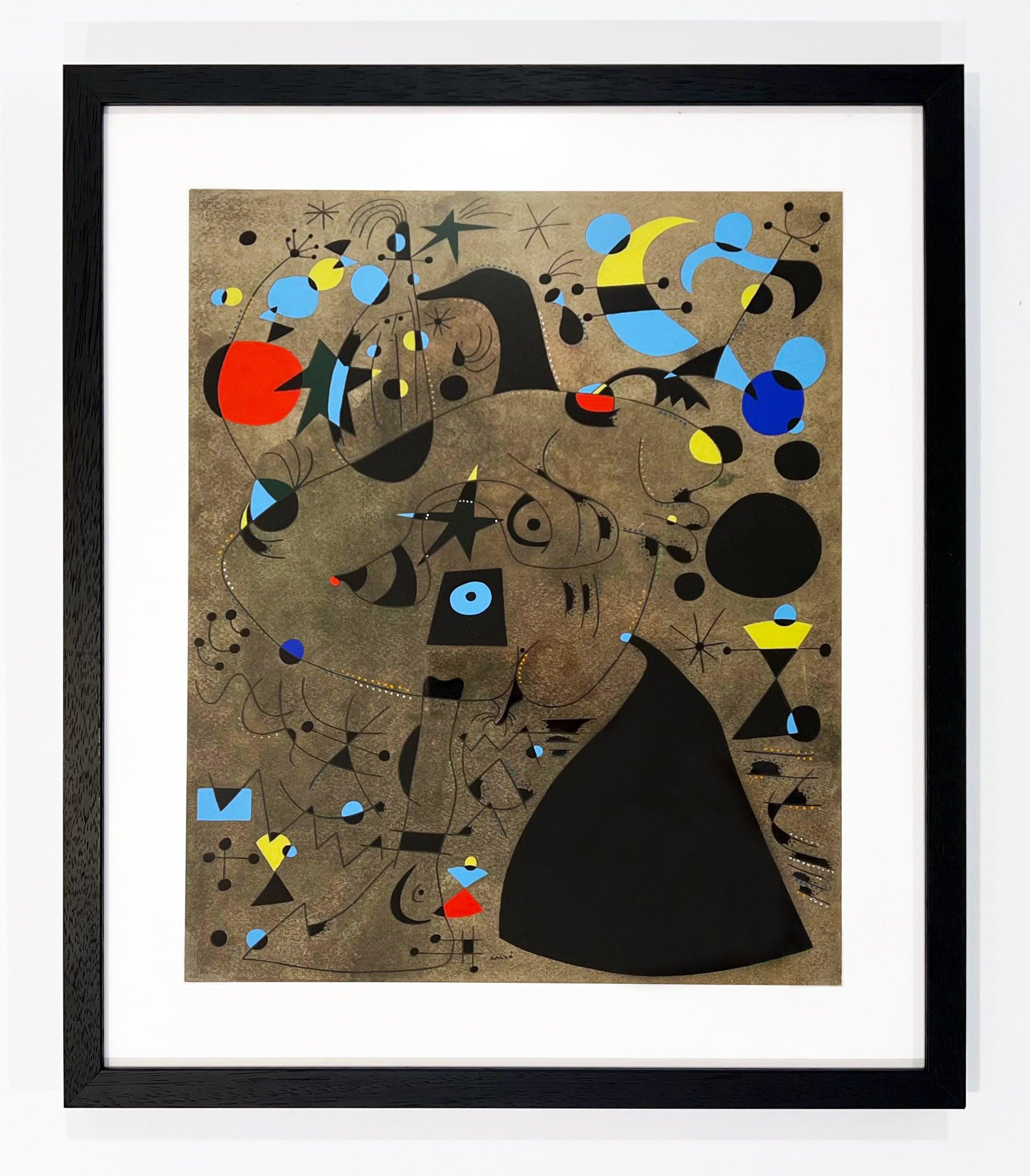Joan Miro (after) Plate IX from 1959 Constellations - Print by (after) Joan Miró