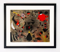 Joan Miro (after) Plate VII from 1959 Constellations