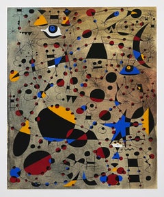 Joan Miro (after) Plate XII from 1959 Constellations