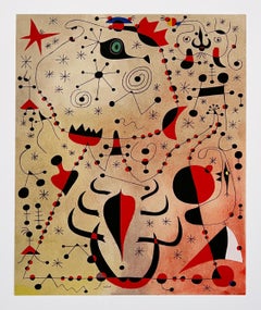 Joan Miro (after) Plate XXI from 1959 Constellations
