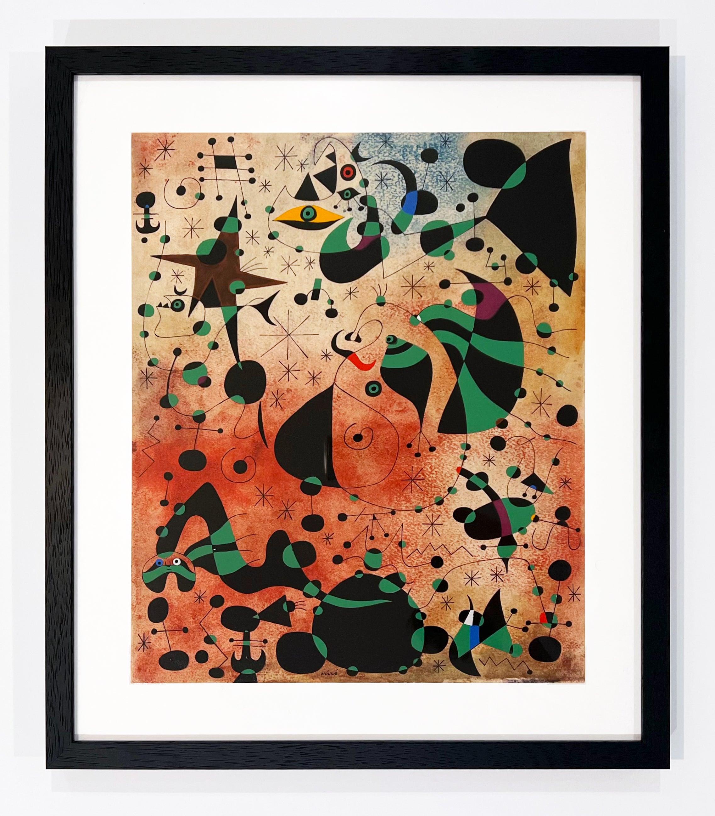 Joan Miro (after) Plate XXII from 1959 Constellations - Print by (after) Joan Miró