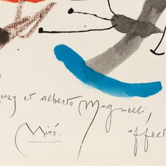 Joan Miró "Quelques Fleurs #19" 1964