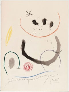Joan Miró "Quelques Fleurs #26" 1964