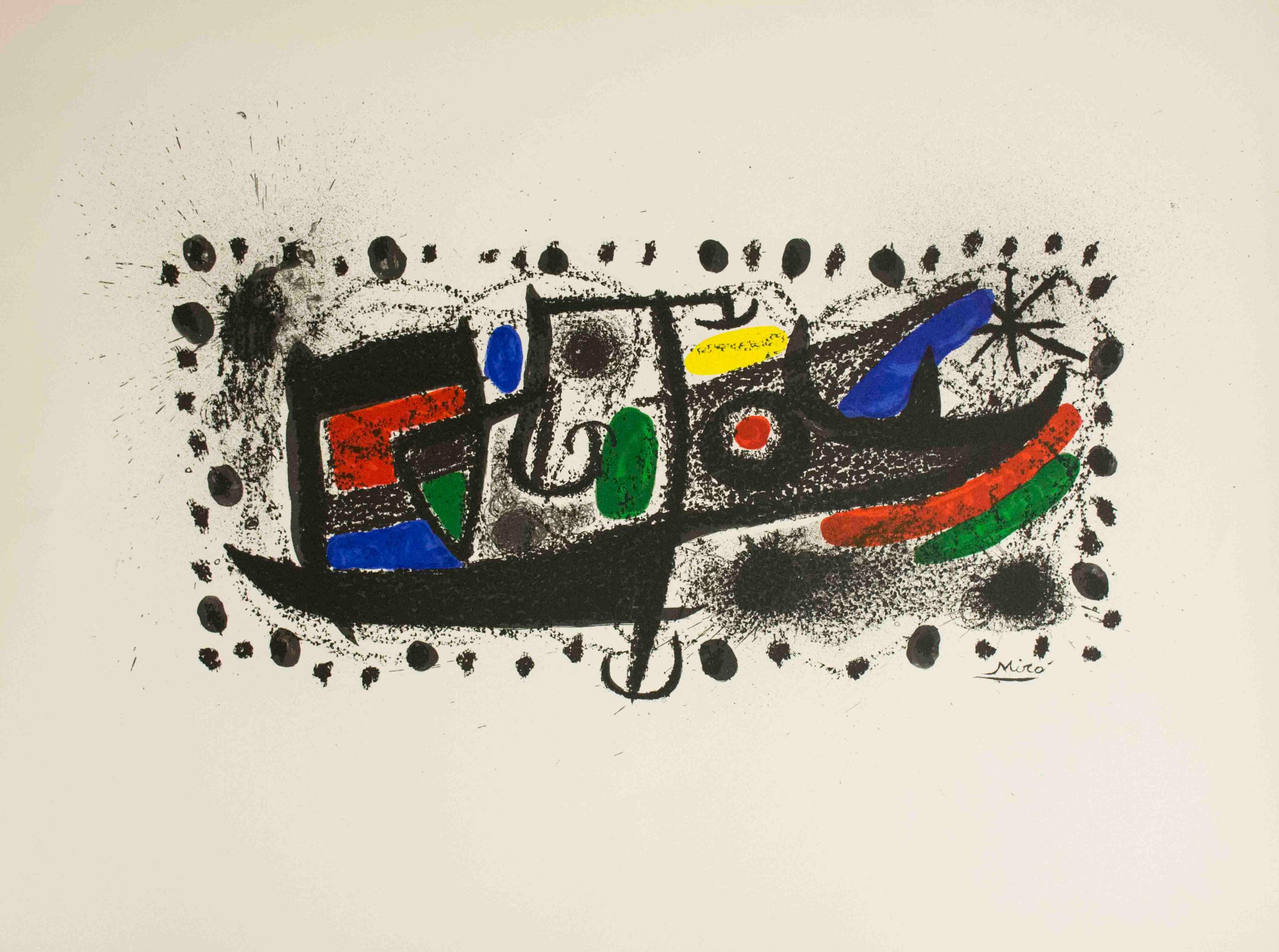 (after) Joan Miró Abstract Print - Joan Miro und Katalonien