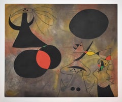 Le lever du soleil (Sunrise), Plate I, from Constellations