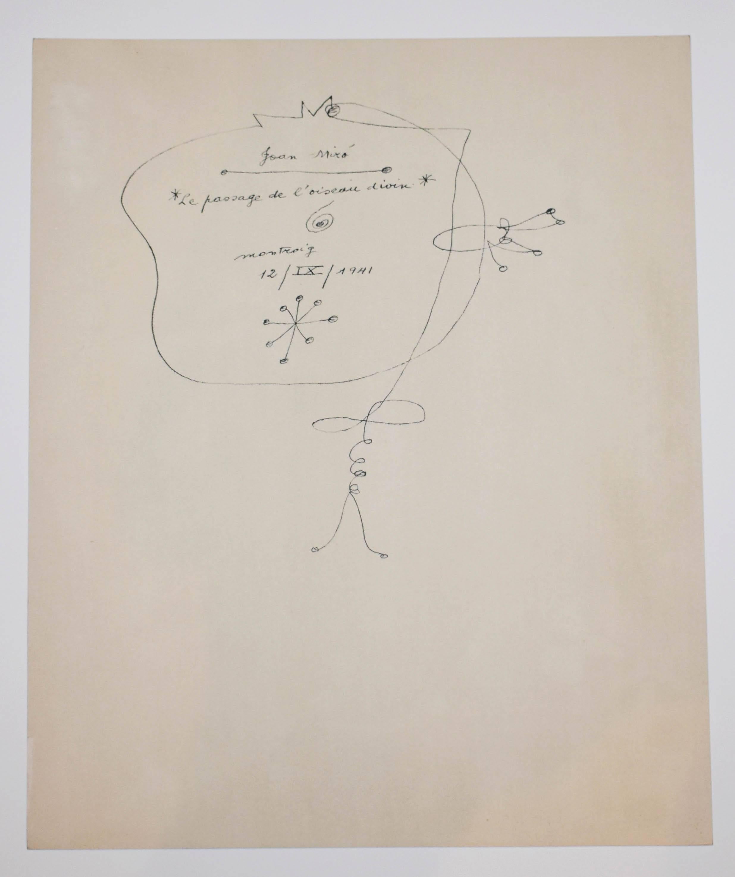 woman encircled by the flight of a bird