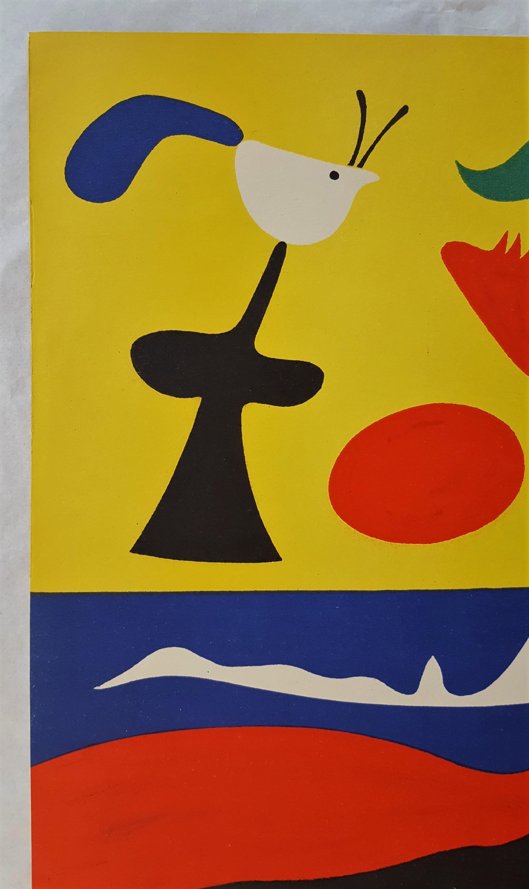 L'Ete (Surrealismus), Print, von (after) Joan Miró