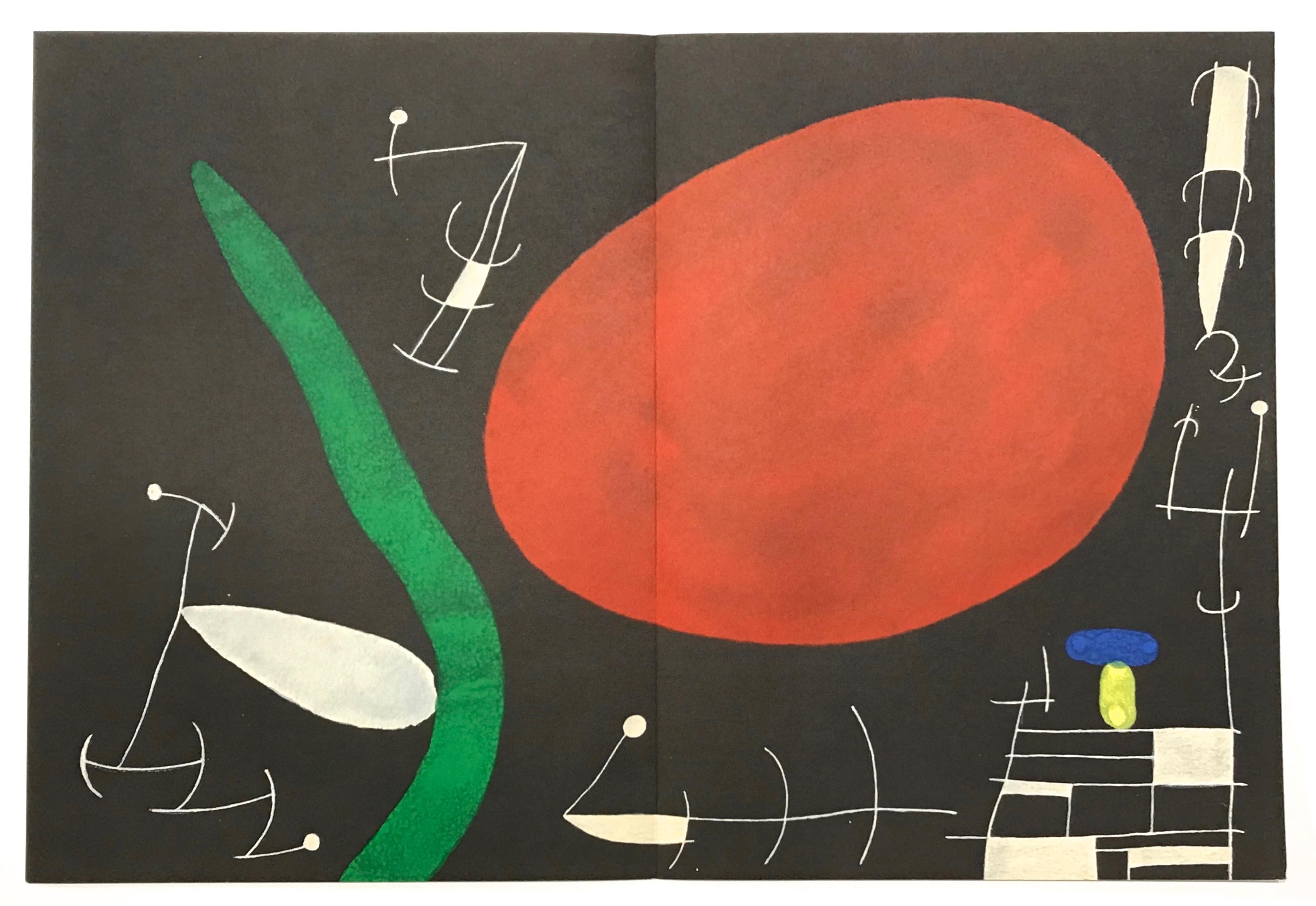 Lithographie – Print von (after) Joan Miró