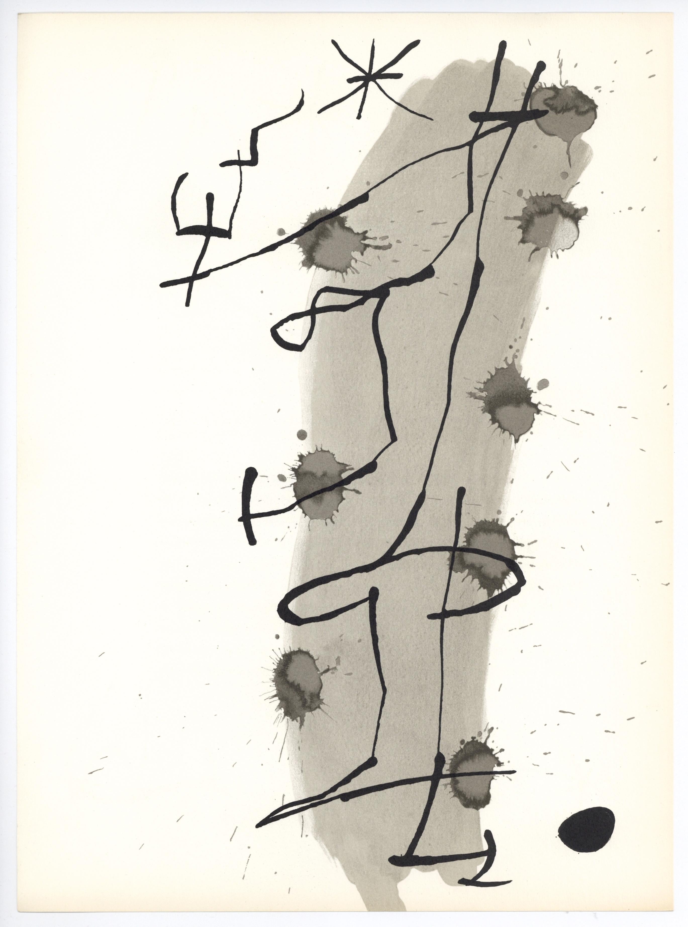 litografía - Print de (after) Joan Miró