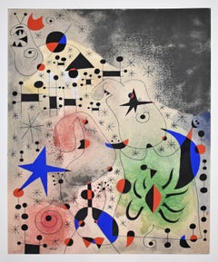 L'oiseau migrateur (The Migratory Bird), Plate XVIII, from Constellations