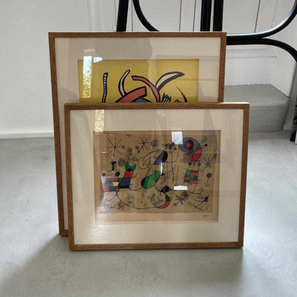 L'oiseau-Soldat, L'oiseau luanire (Abstrakt), Print, von (after) Joan Miró