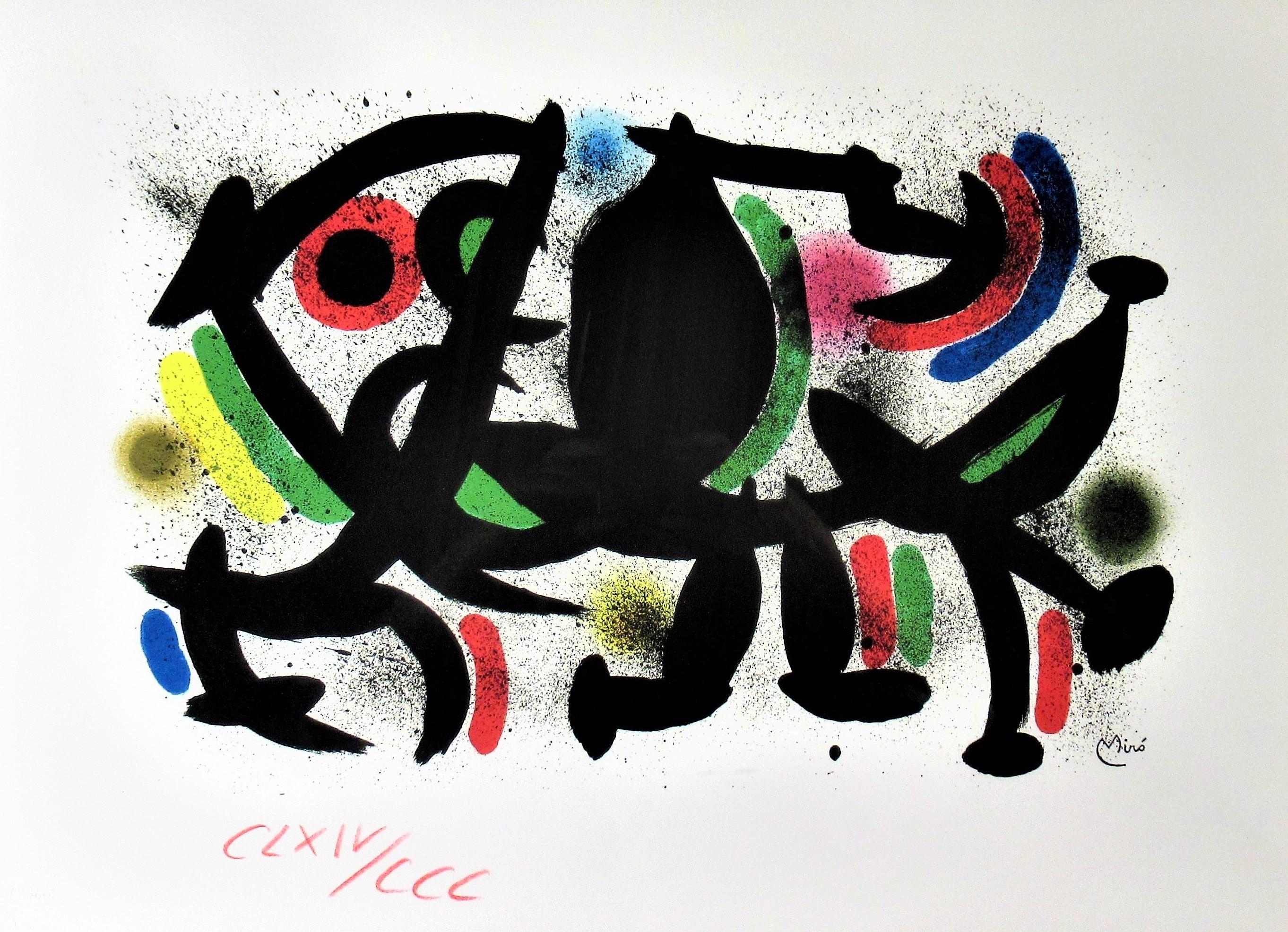 Miro Lithograph II - Print by (after) Joan Miró