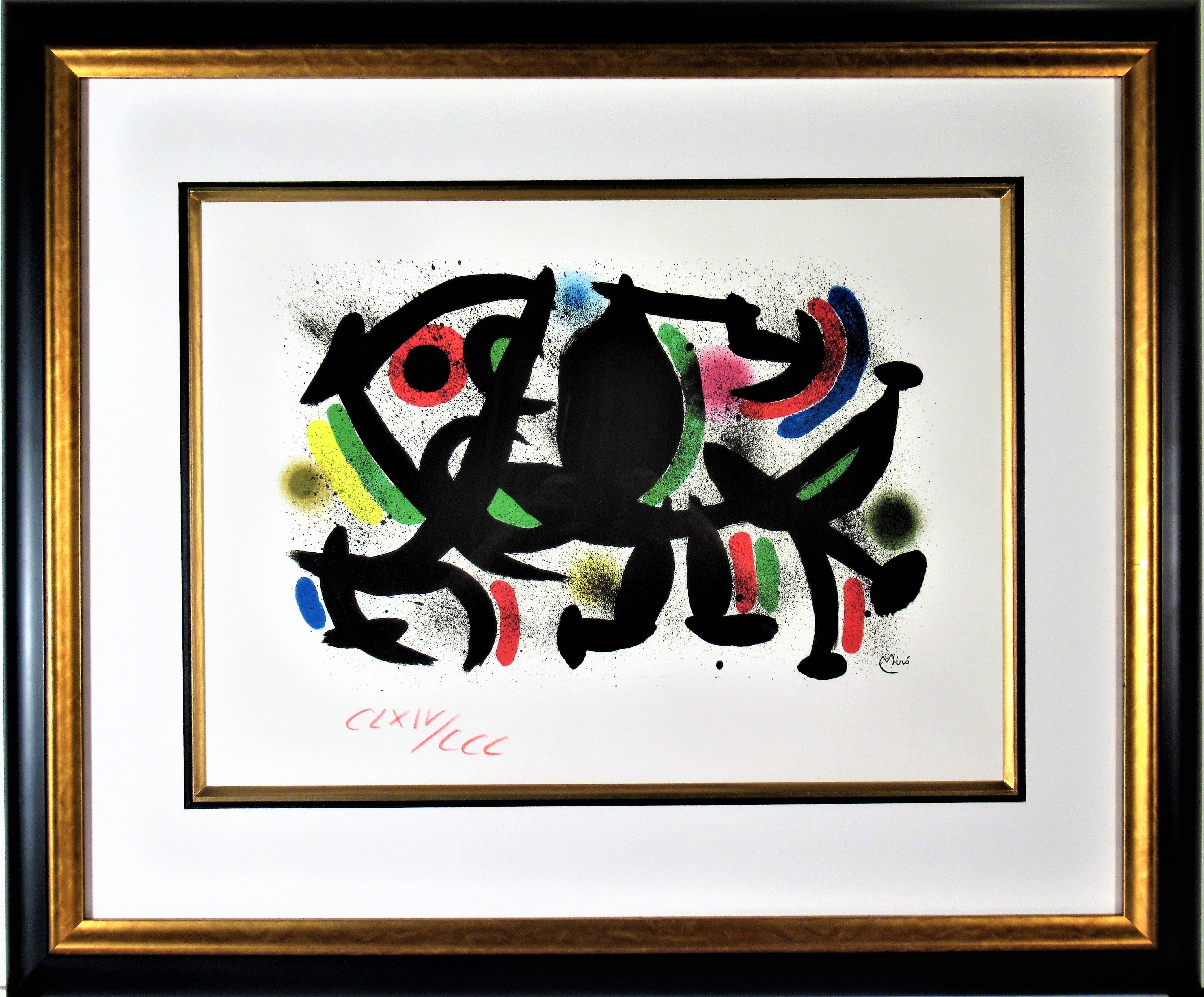 (after) Joan Miró Abstract Print - Miro Lithograph II