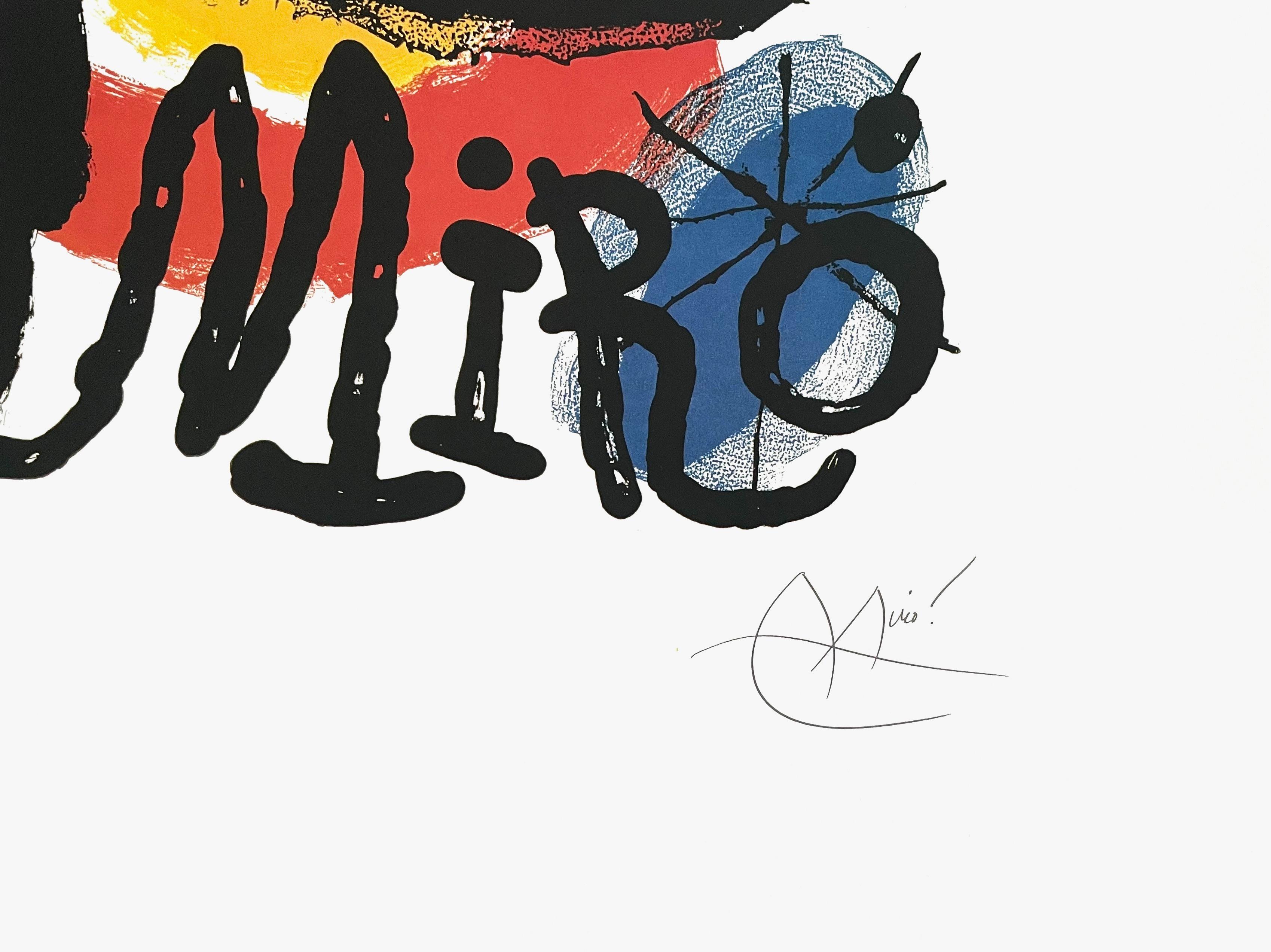 Miro, Peintres  - Print by (after) Joan Miró